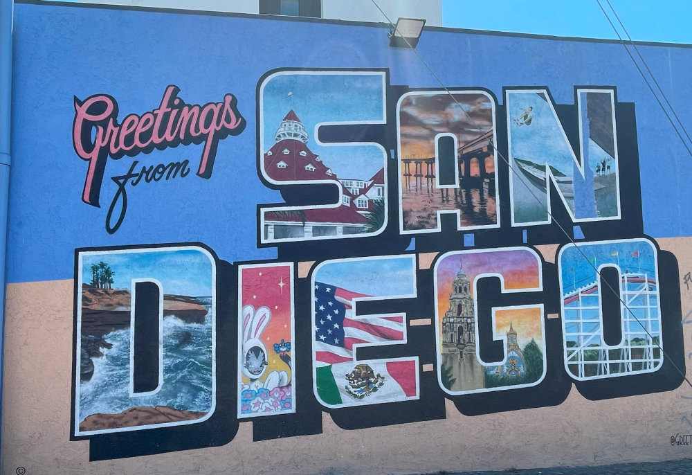 mural in San Diego by artist unknown.