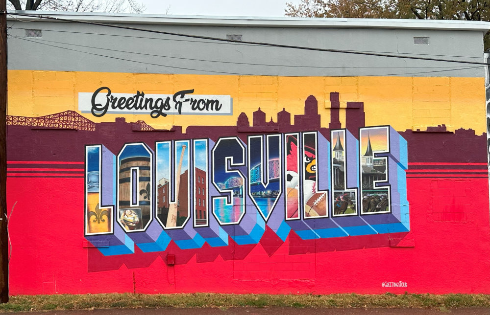 mural in Louisville by artist unknown.