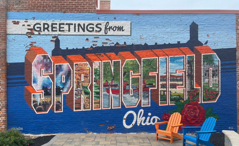 mural in Springfield by artist unknown.