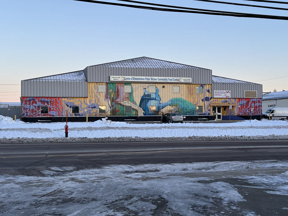 mural in Moncton by artist unknown.