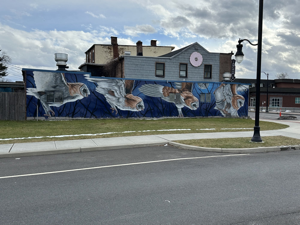 mural in Kingston by artist unknown.