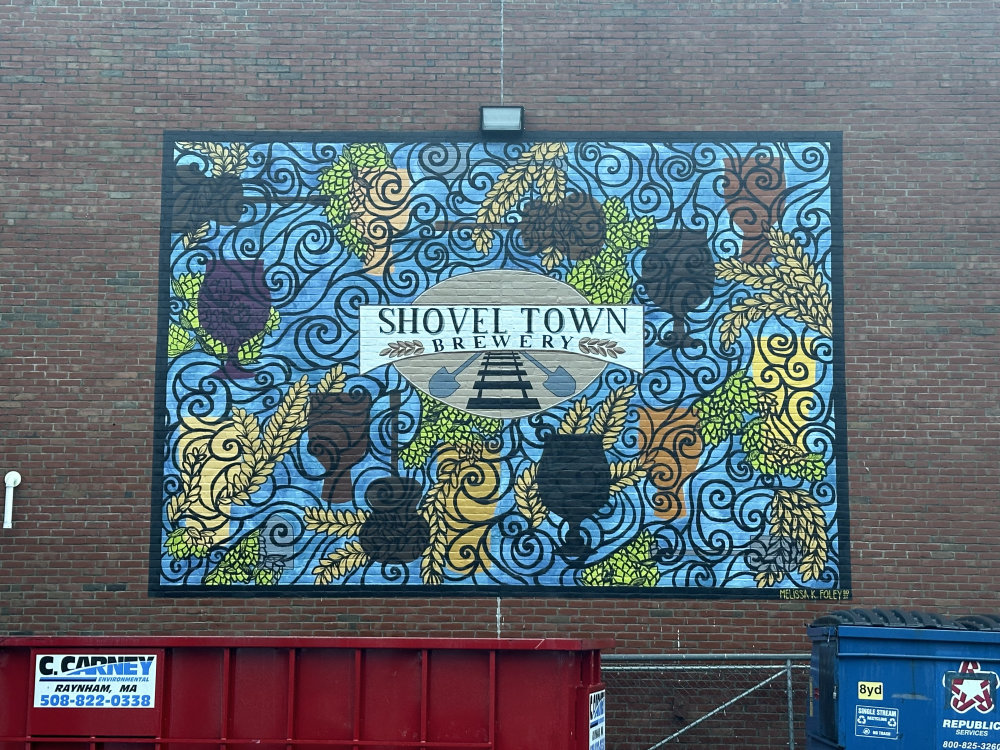 mural in Easton by artist unknown.