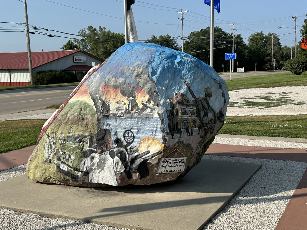 mural in Creston by artist unknown.