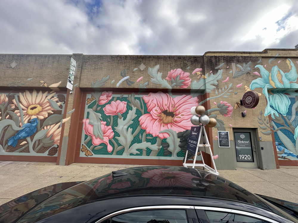 mural in Cincinnati by artist unknown.