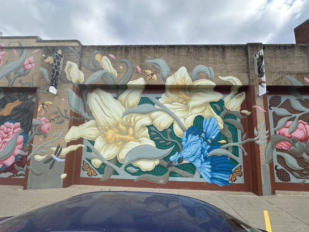 mural in Cincinnati by artist unknown.