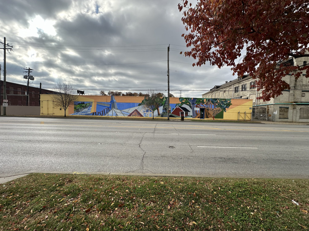 mural in Cincinnati by artist unknown.