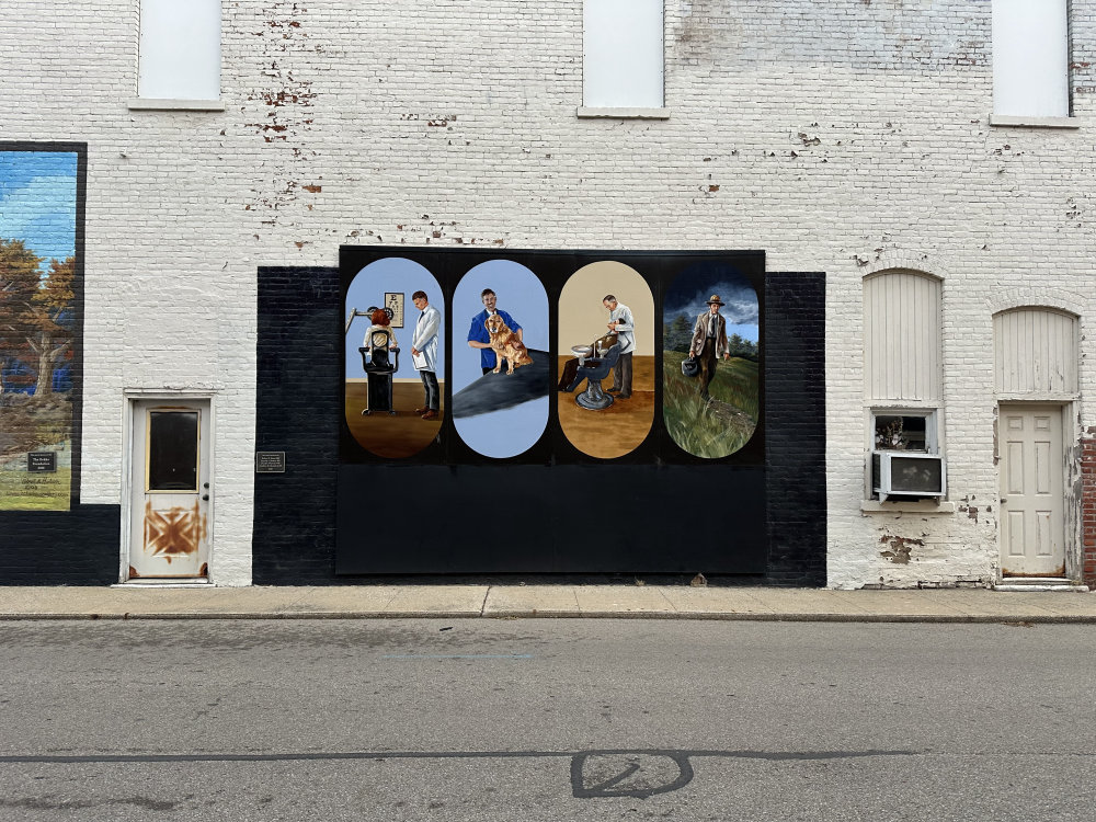 mural in Ligonier by artist unknown.