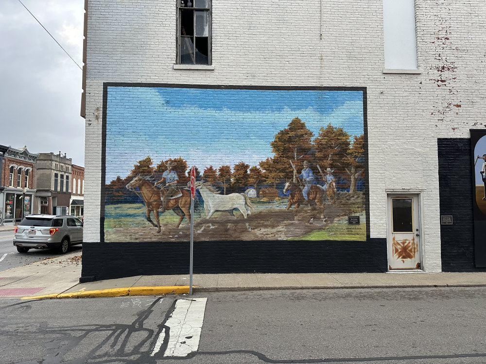 mural in Ligonier by artist unknown.