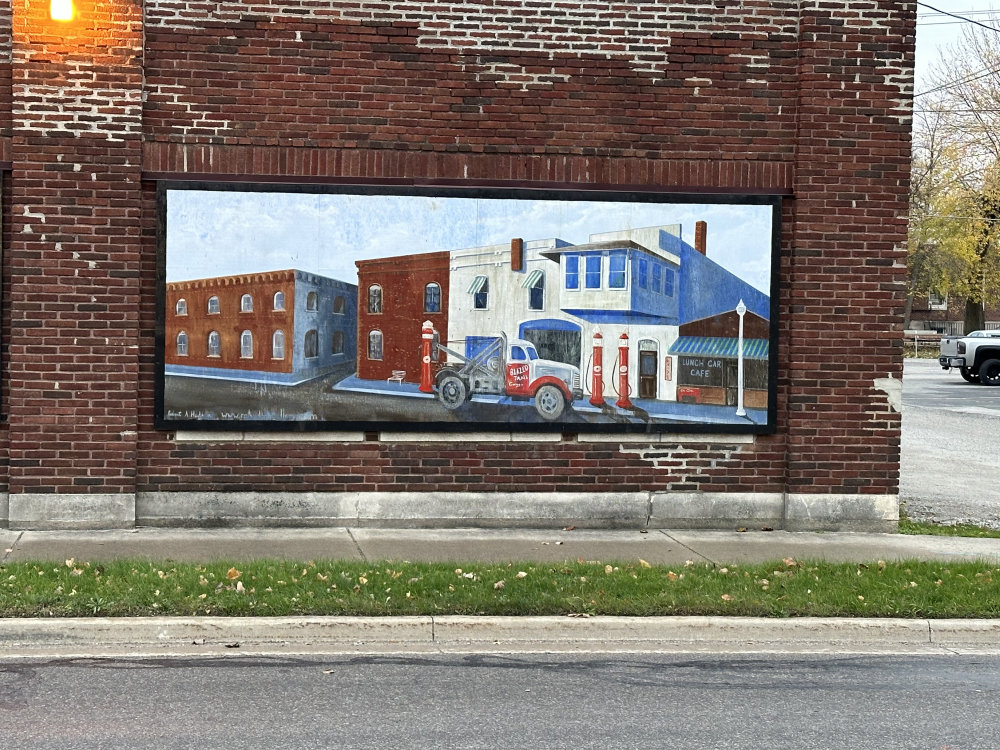 mural in Ligonier by artist unknown.