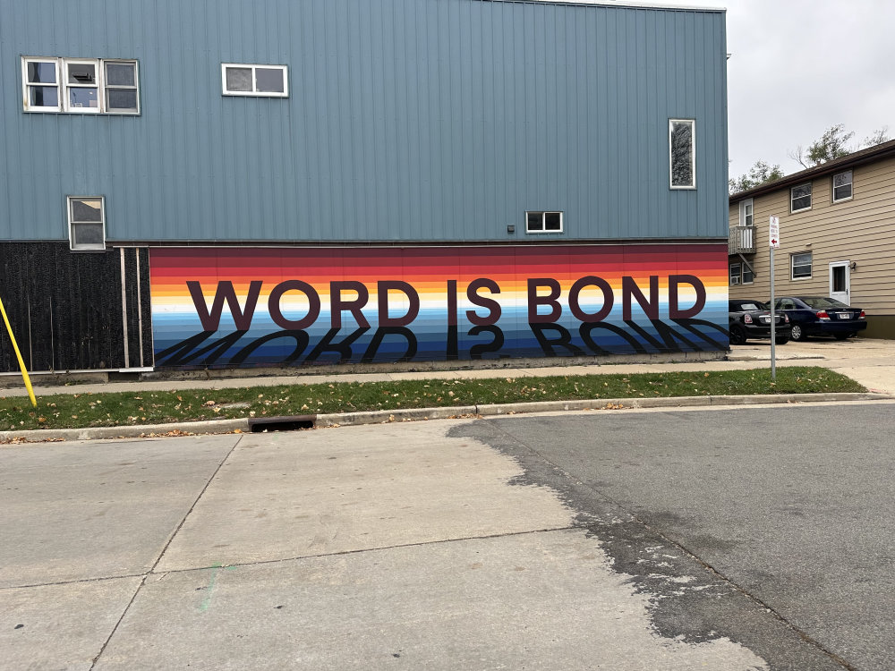 mural in Madison by artist unknown.