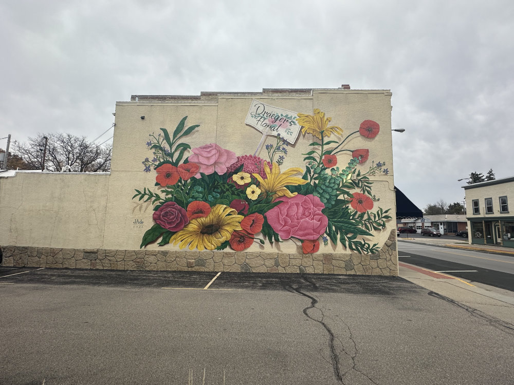 mural in Watertown by artist unknown.