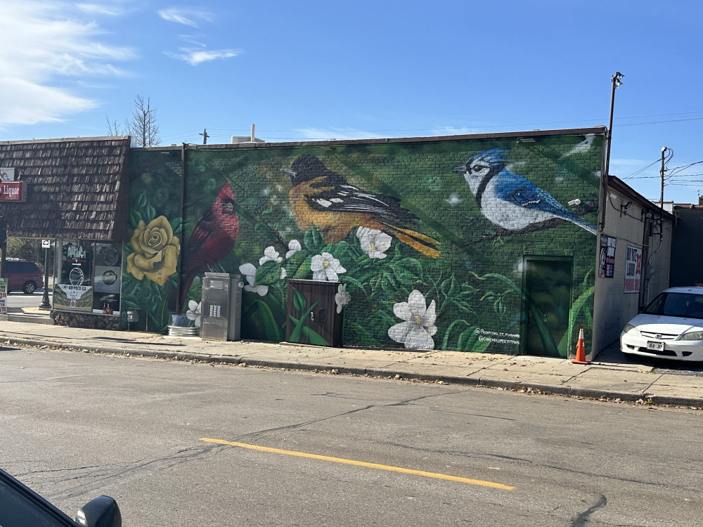 mural in Milwaukee by artist unknown.