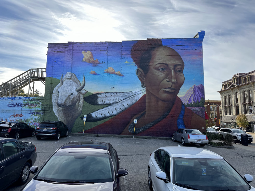 mural in Janesville by artist unknown.