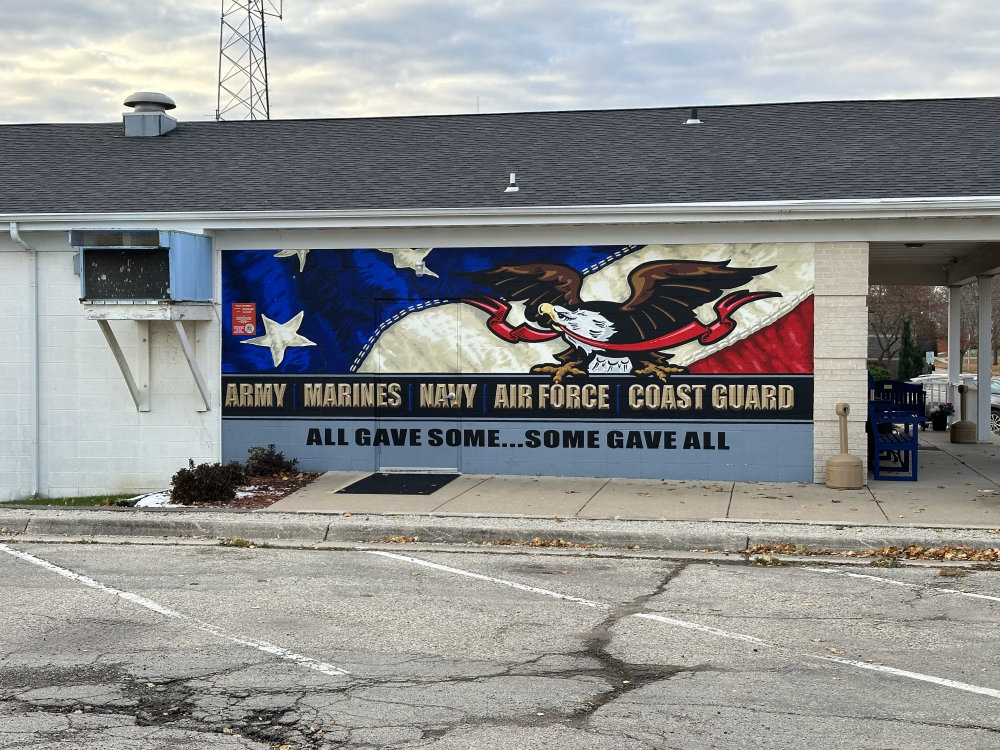 mural in Delavan by artist unknown.