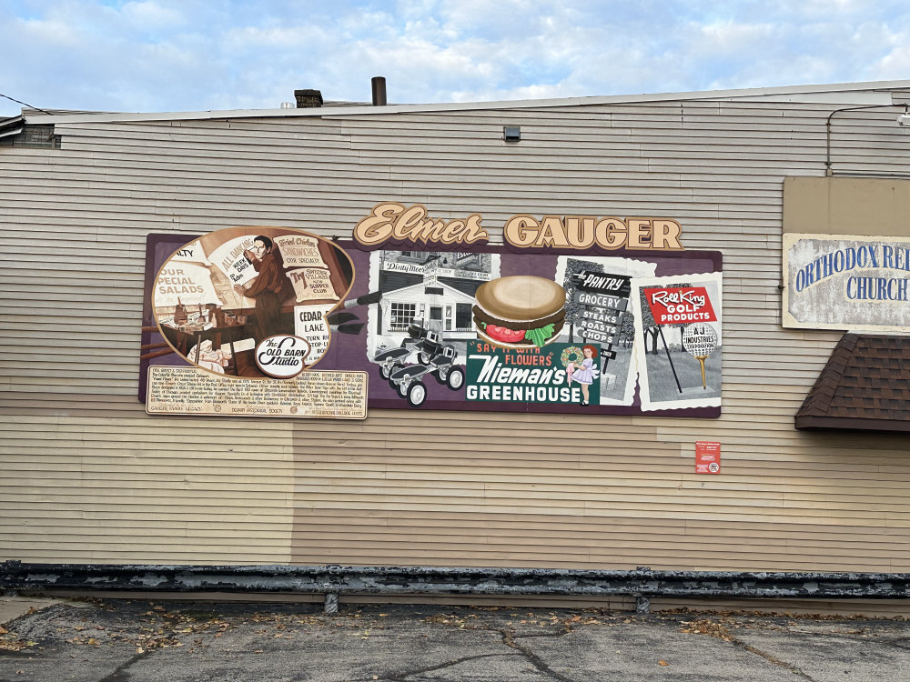 mural in Delavan by artist unknown.