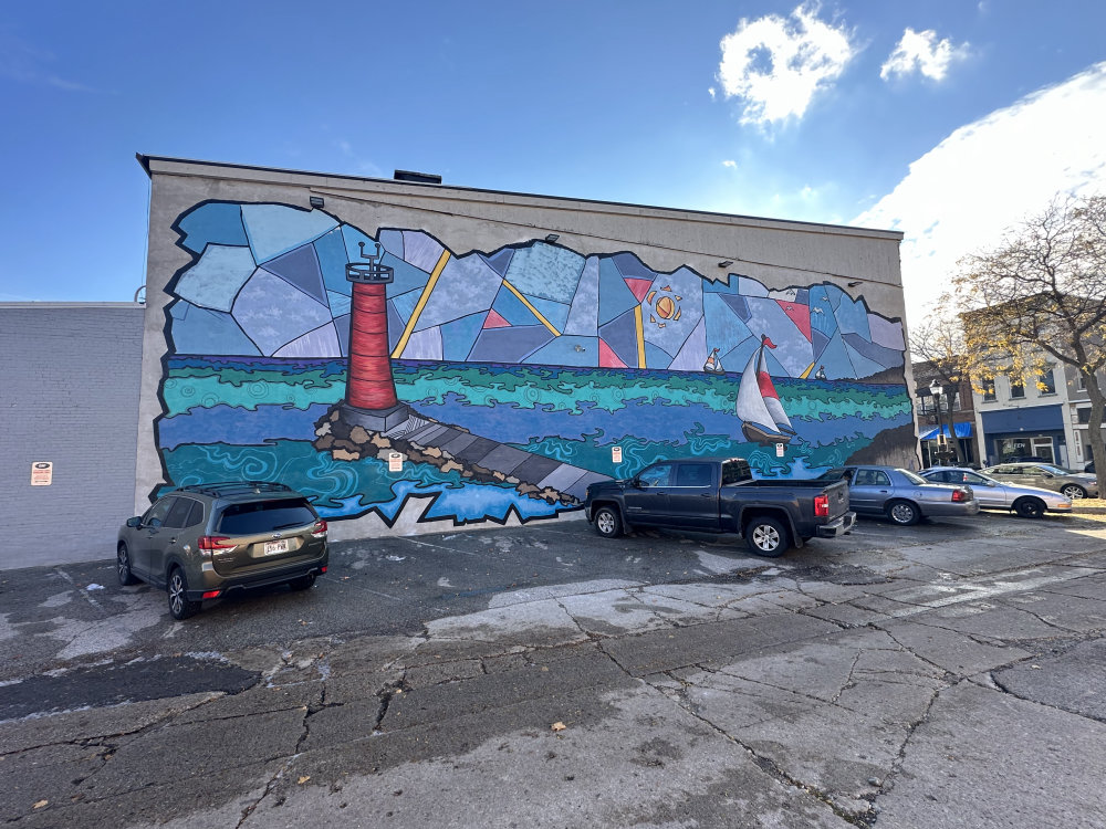 mural in Sheboygan by artist unknown.