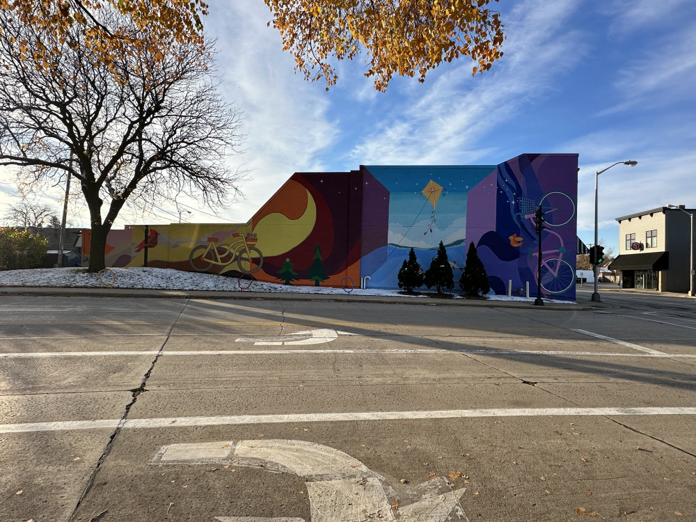 mural in Fond du Lac by artist unknown.