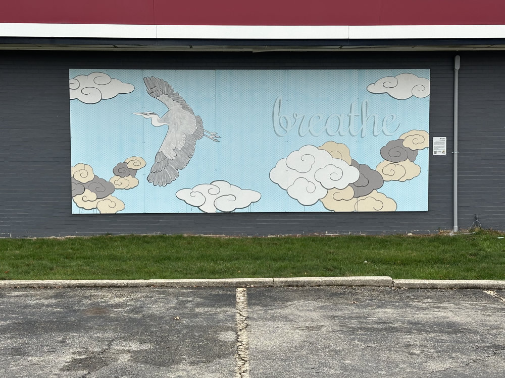 mural in Carmel by artist unknown.