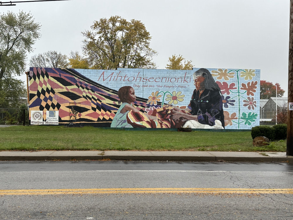 mural in Indianapolis by artist unknown.