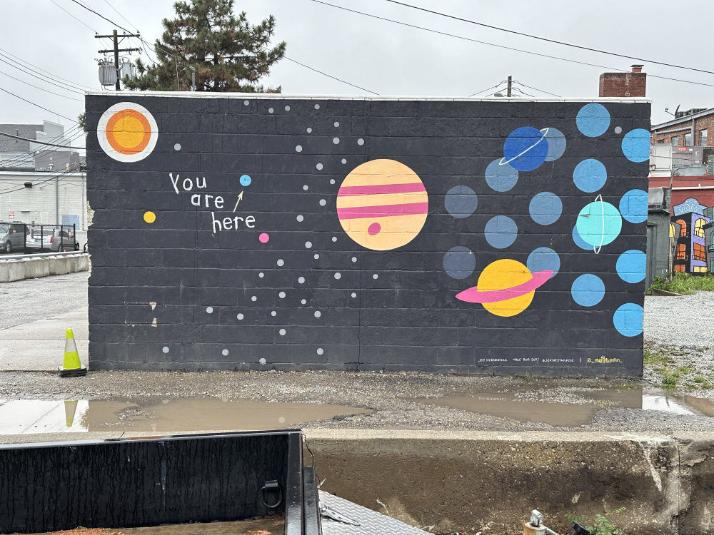 mural in Indianapolis by artist unknown.