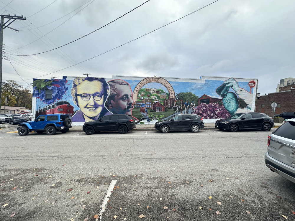 mural in Greencastle by artist unknown.