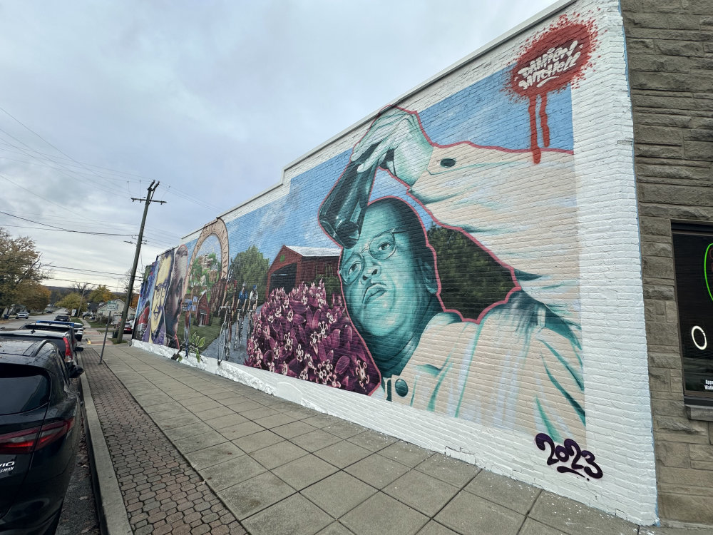 mural in Greencastle by artist unknown.