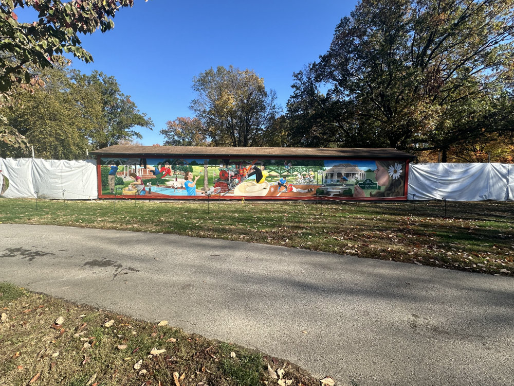 mural in Terre Haute by artist unknown.