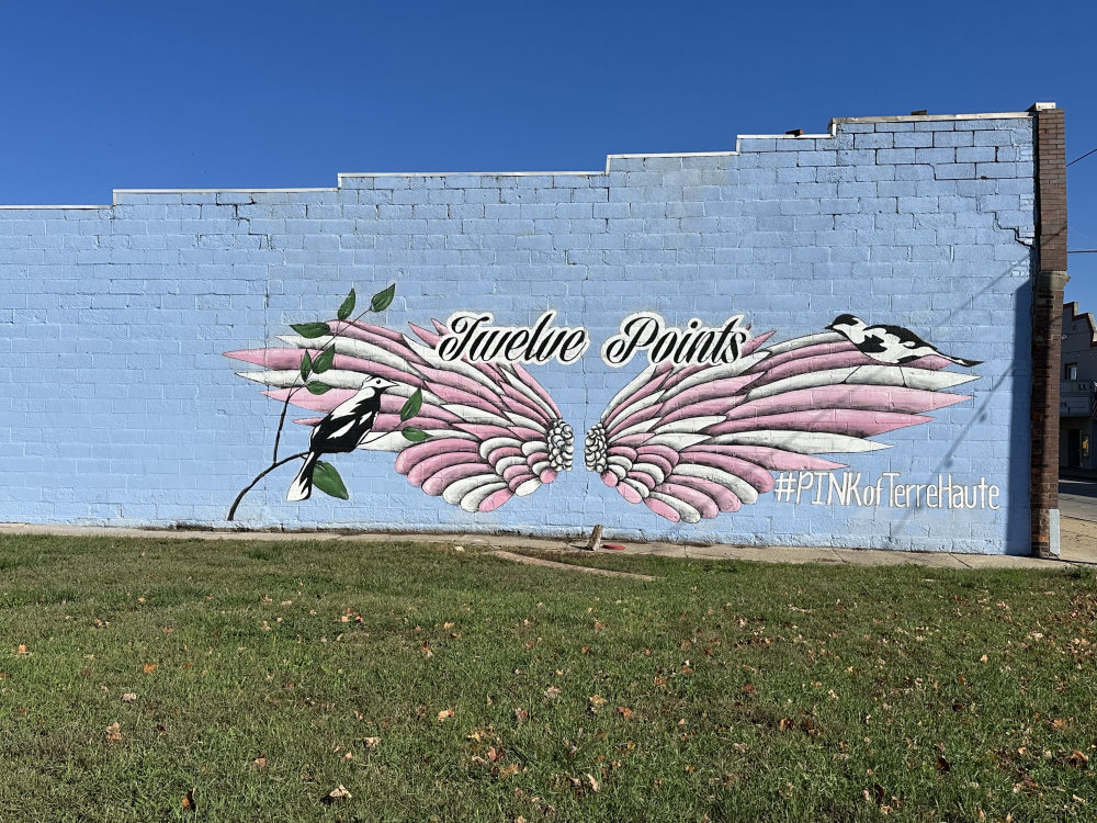 mural in Terre Haute by artist unknown.