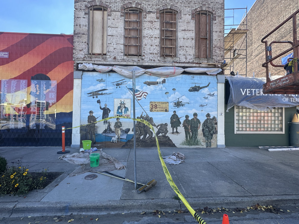 mural in Terre Haute by artist unknown.