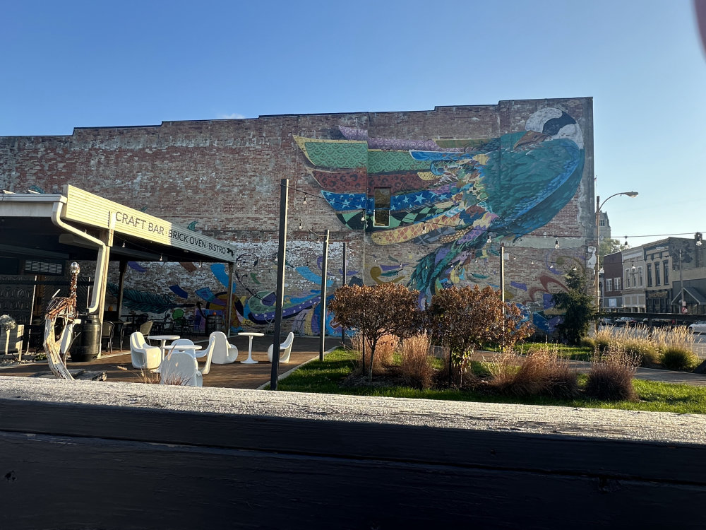 mural in Rensselaer by artist unknown.