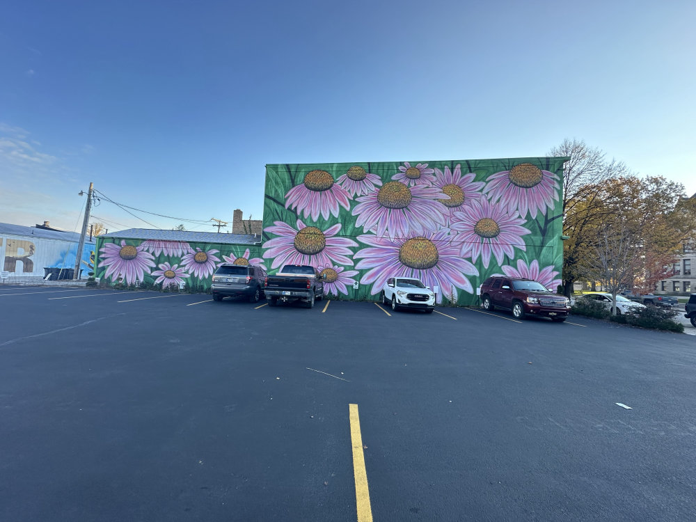 mural in Rensselaer by artist unknown.