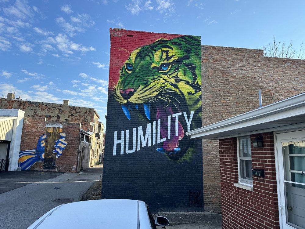 mural in Rensselaer by artist unknown.