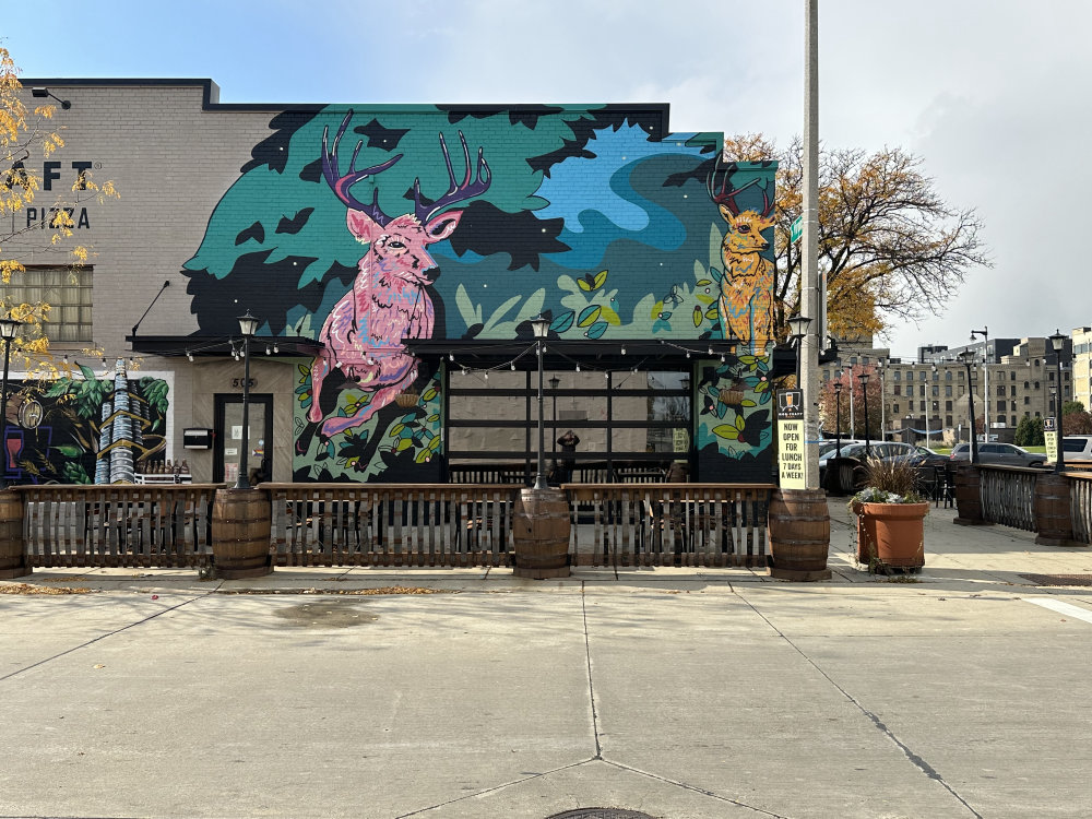 mural in Milwaukee by artist unknown.