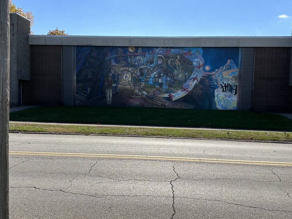 mural in Terre Haute by artist unknown.