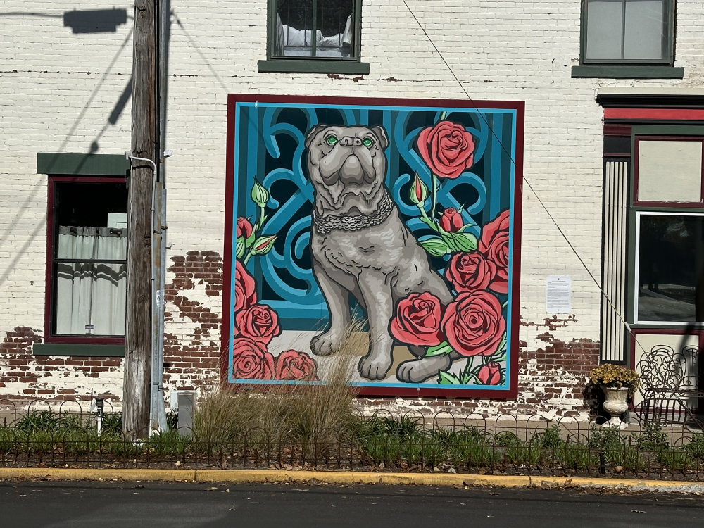 mural in Terre Haute by artist unknown.