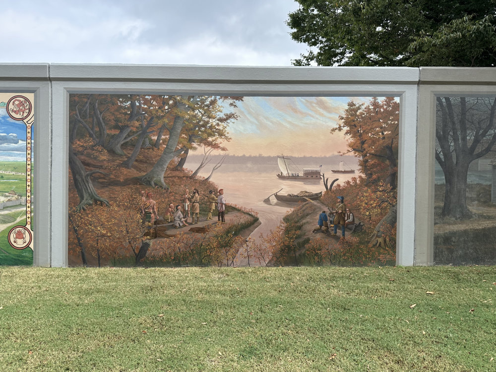 mural in Paducah by artist unknown.