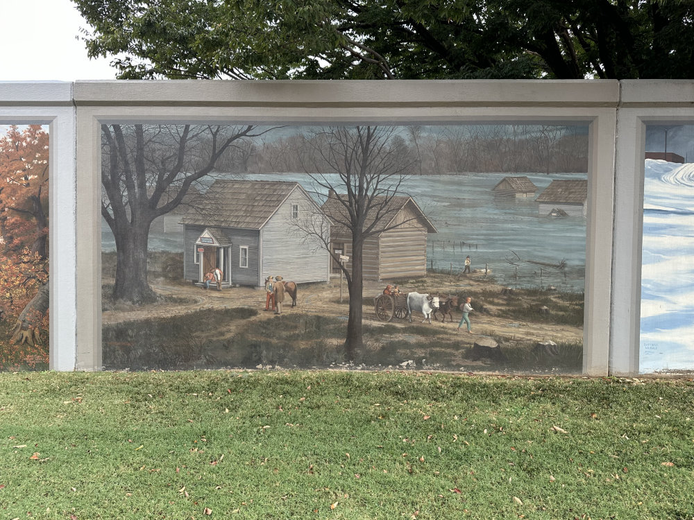 mural in Paducah by artist unknown.