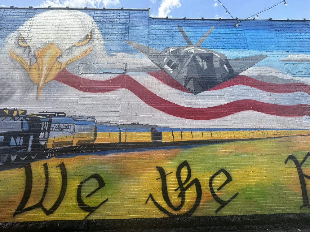 mural in Sedalia by artist unknown.