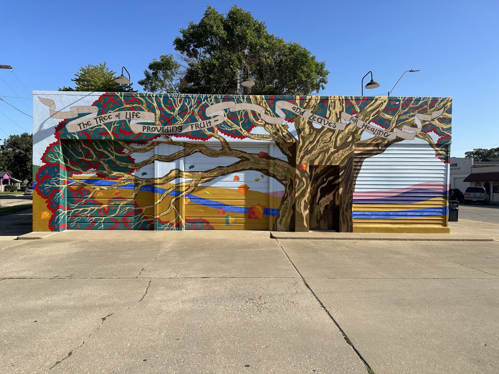 mural in Topeka by artist unknown.