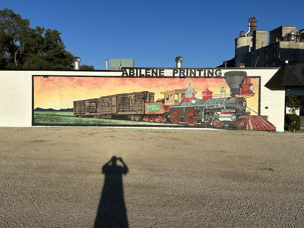 mural in Abilene by artist unknown.