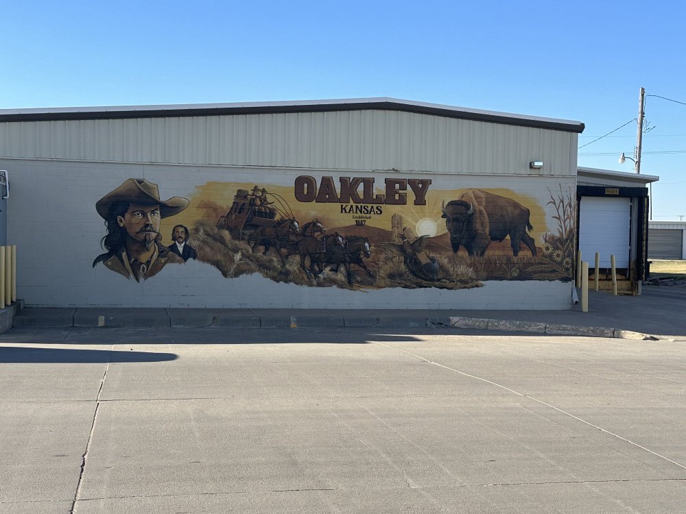 mural in Oakley by artist unknown.