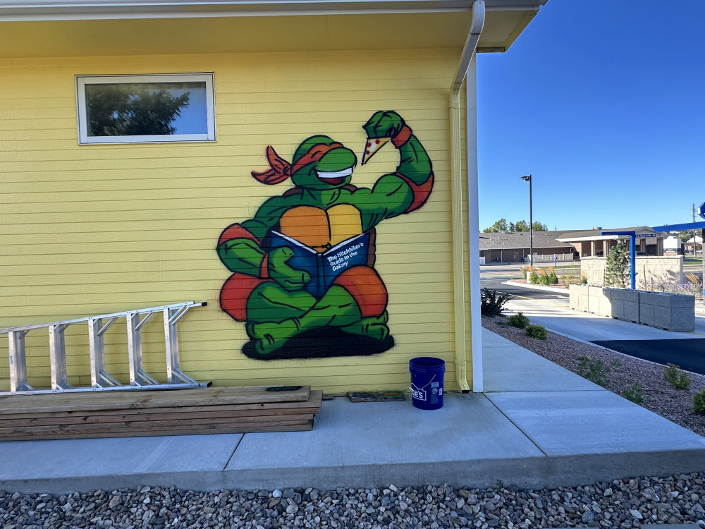 mural in Cheyenne by artist unknown.