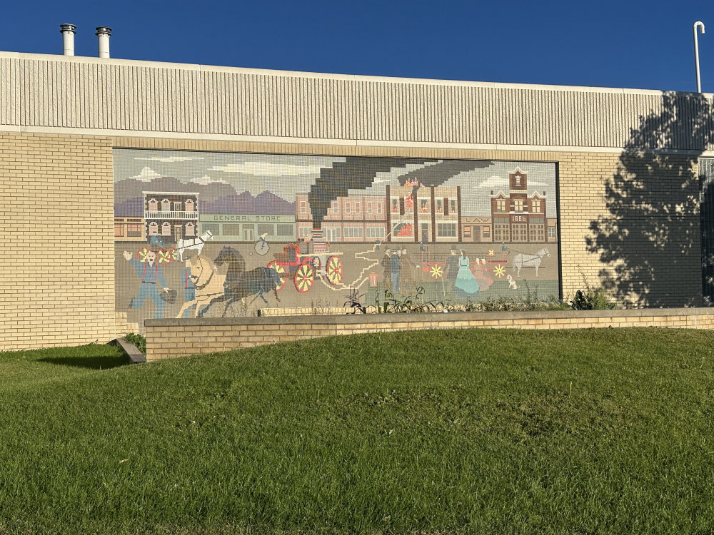 mural in Cheyenne by artist unknown.