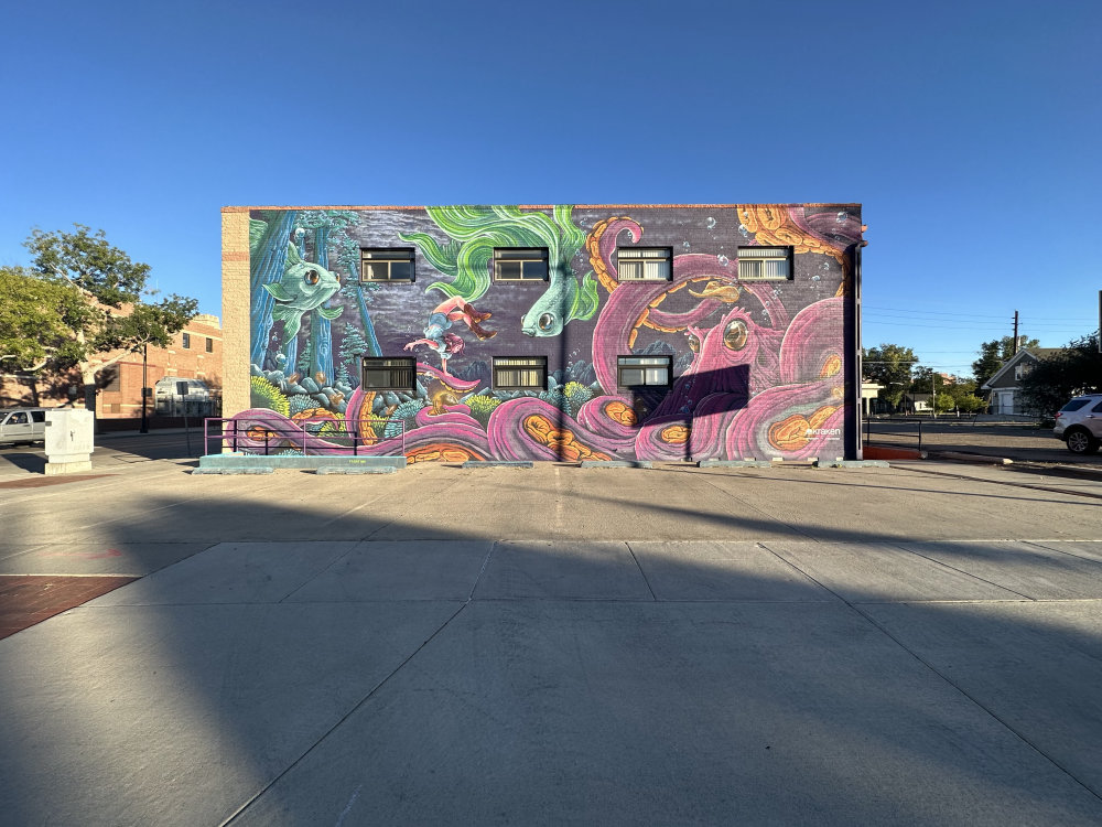 mural in Cheyenne by artist unknown.