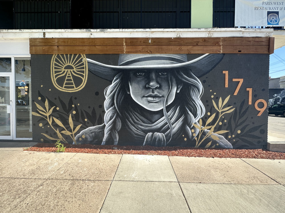 mural in Cheyenne by artist unknown.