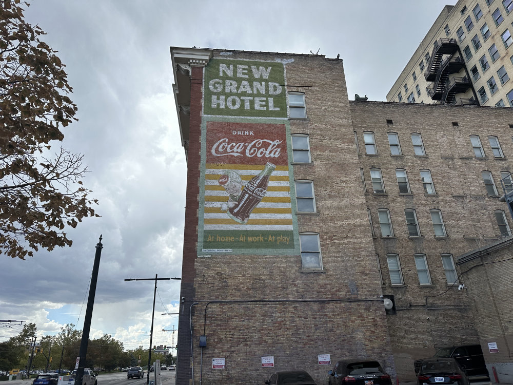 mural in Salt Lake City by artist unknown.