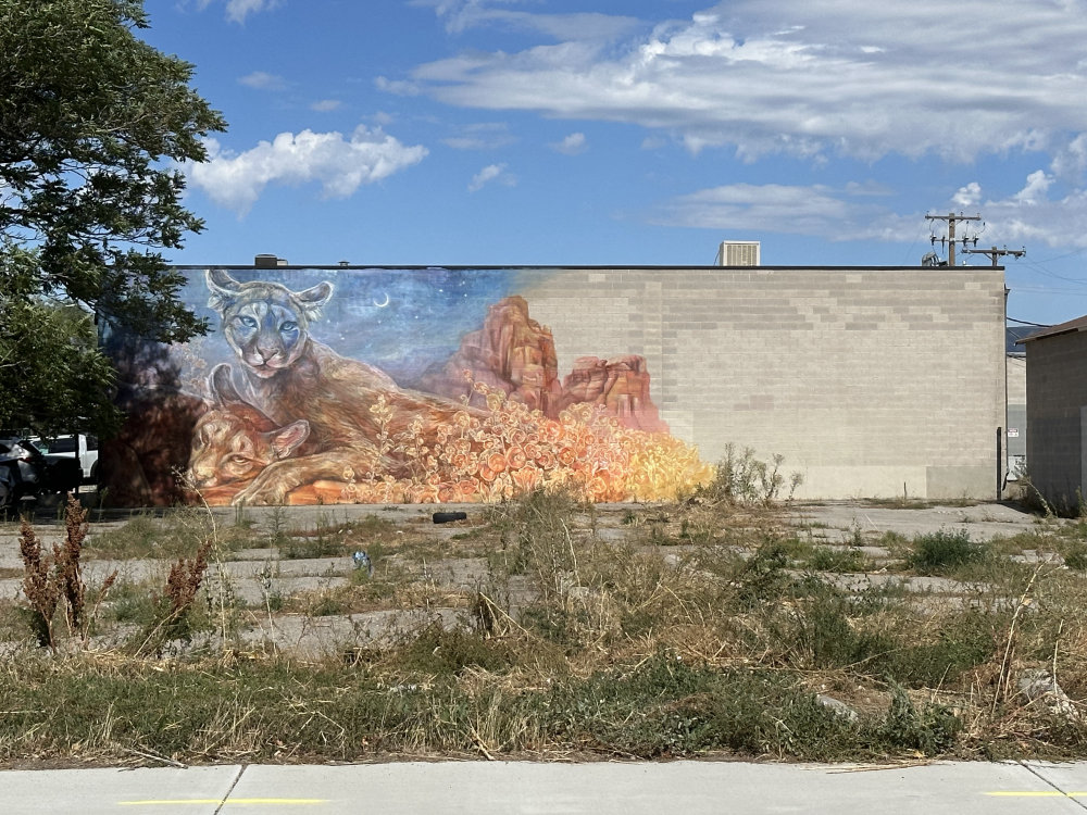 mural in South Salt Lake by artist unknown.