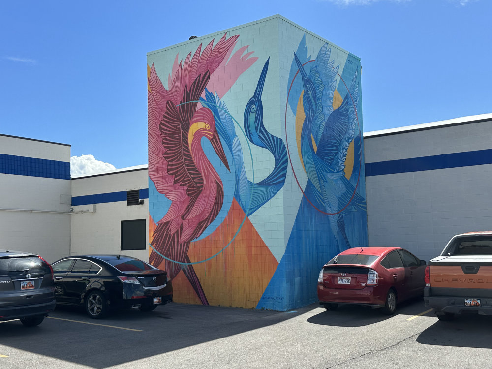 mural in South Salt Lake by artist unknown.