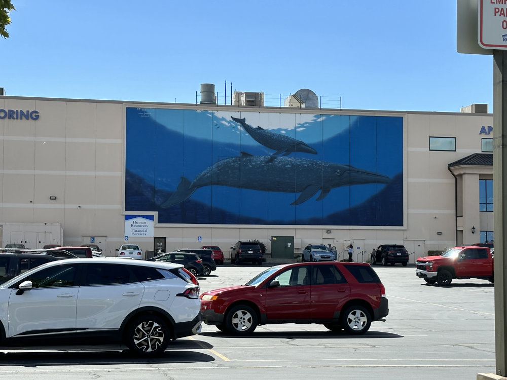 mural in South Salt Lake by artist unknown.