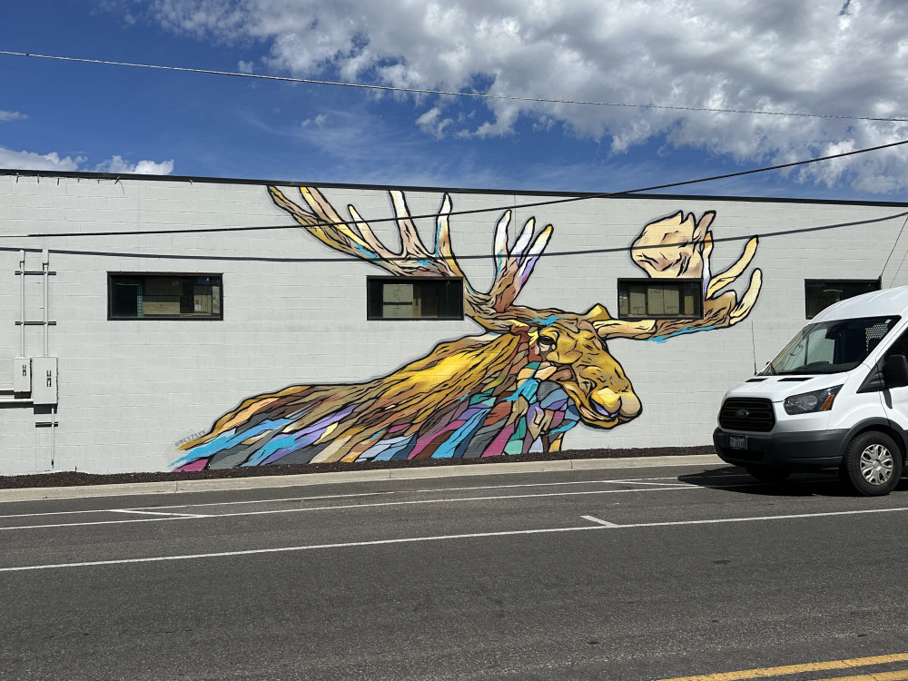 mural in South Salt Lake by artist unknown.